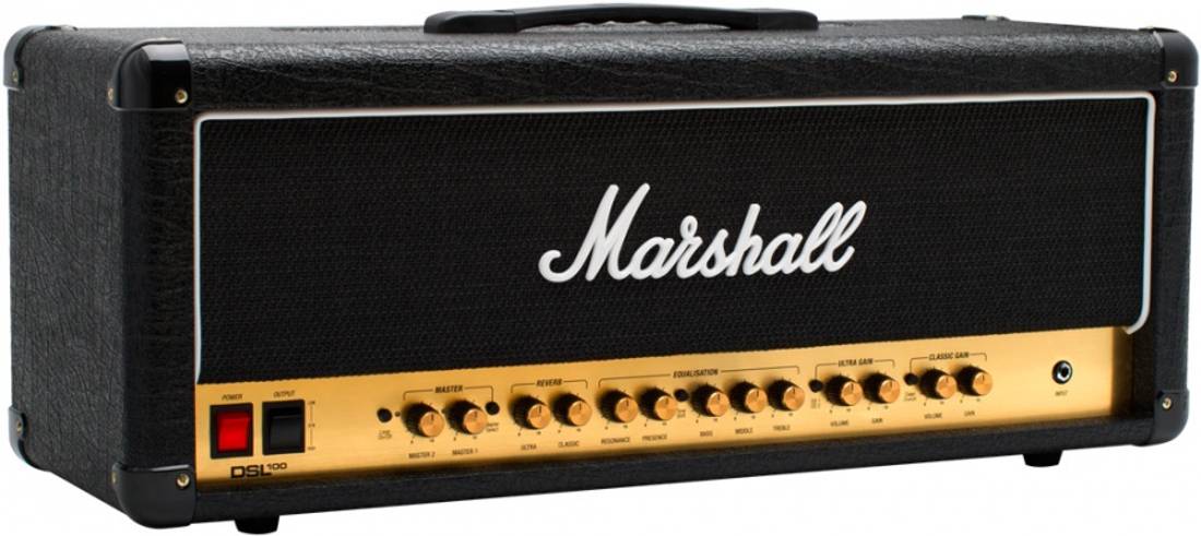 Marshall DSL100HR 100W Rørforsterkertopp med reverb
