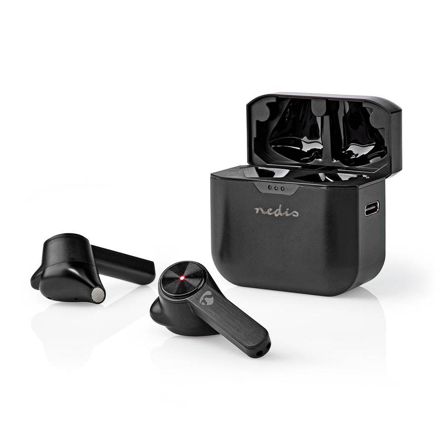 Nedis Bluetooth in-ear hodetelefoner m/ ladeboks