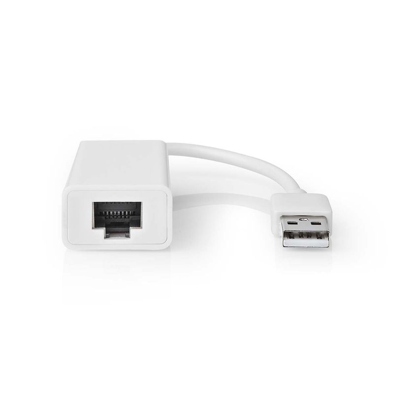 Nedis USB-adapter, USB 2.0 til en RJ45-port, 100 Mbps, 0.20 m