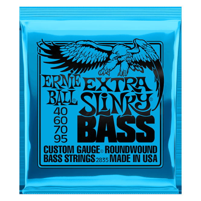Hovedbilde Ernie Ball EB-2835 Extra Slinky Bass, Roundwound 40-95