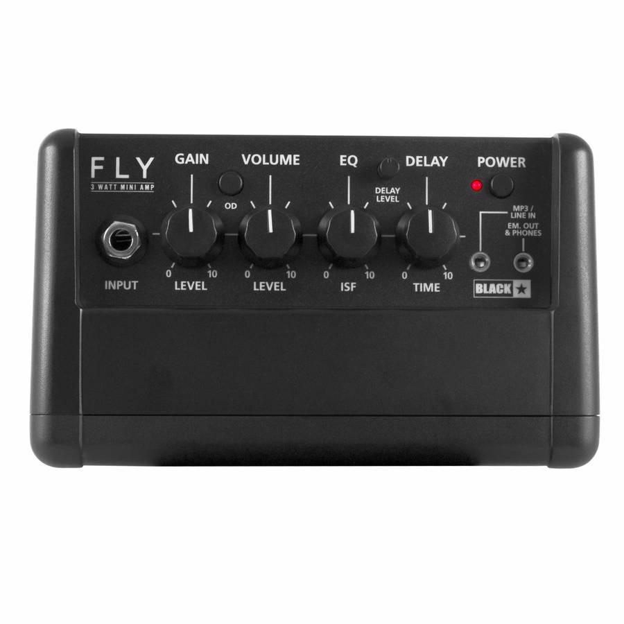 Blackstar Fly 3, 3W Mini Combo, delay-effekt, MP3-Line In, Black