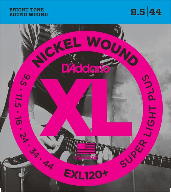 Hovedbilde D'addario EXL120+ El-gitar Nickel Wound 0095-044