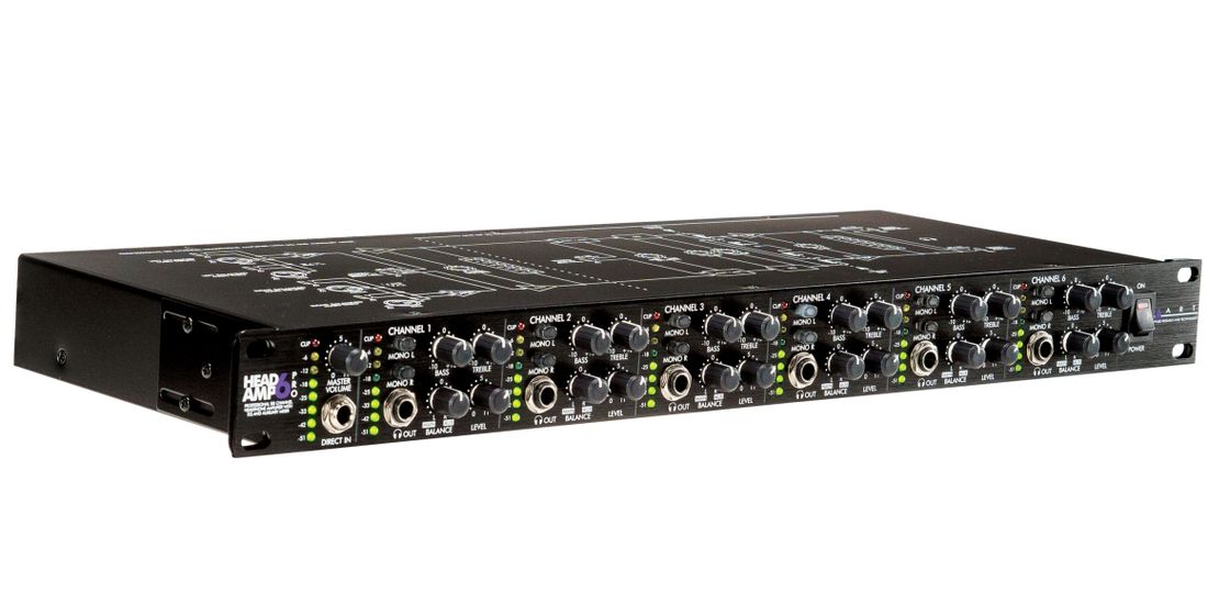 ART HeadAmp6 Pro – 6-kanals pro hodetelefonforsterker