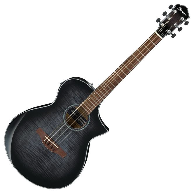 Hovedbilde Ibanez AEWC400-TKS Westerngitar med preamp, Transparent Black Sunburst High Gloss