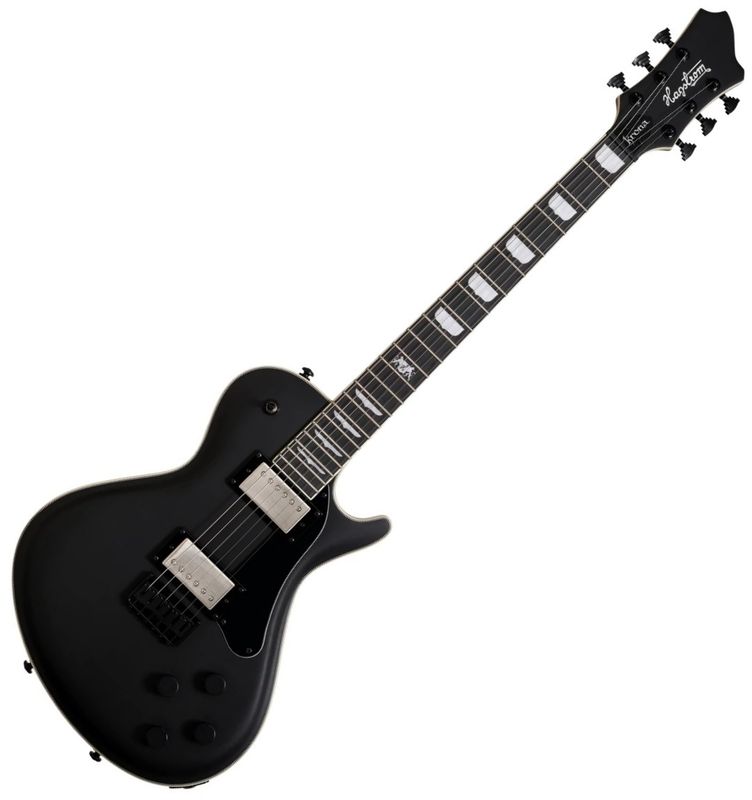 Hagström Krona, Elektrisk Gitar, Satin Black