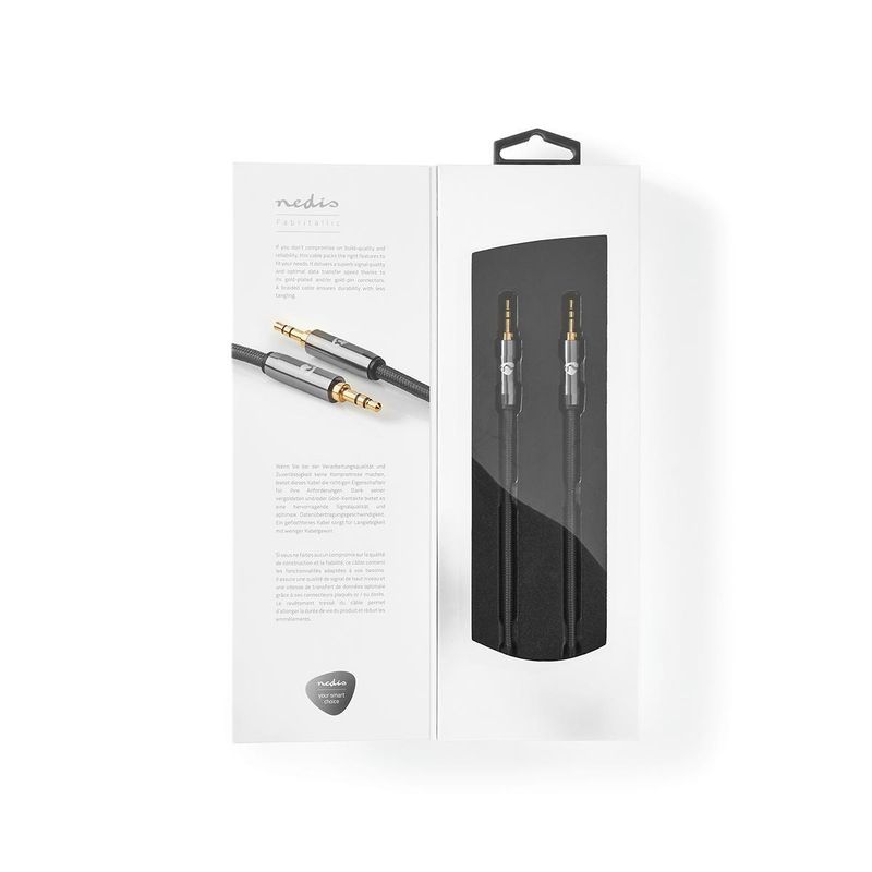 Nedis High-end Profigold mini stereo jack-kabel, 3.5mm, 2 meter