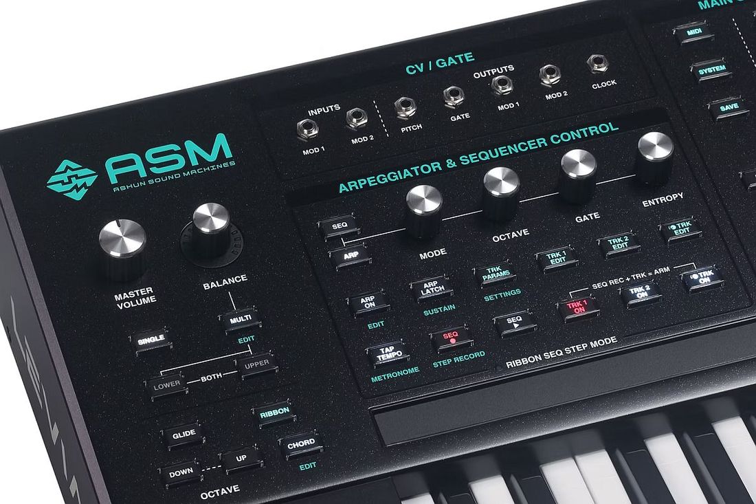 ASM Leviasynth 61 tangenters, synth