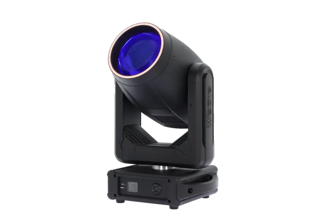 Algam Lighting MB200 200W LED beam moving head, RGB LED ring