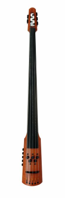 Hovedbilde NS Design CR5M-DB-AS 5-str. elektrisk kontrabass, amber stained