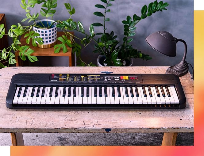 Hovedbilde Yamaha PSR-F52 keyboard for nybegynnere