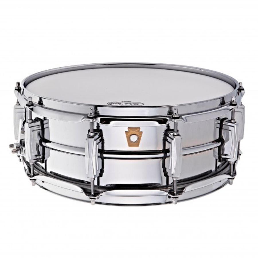 Ludwig LM400K Supraphonic Skarptromme, Chromed Aluminum, 14x5