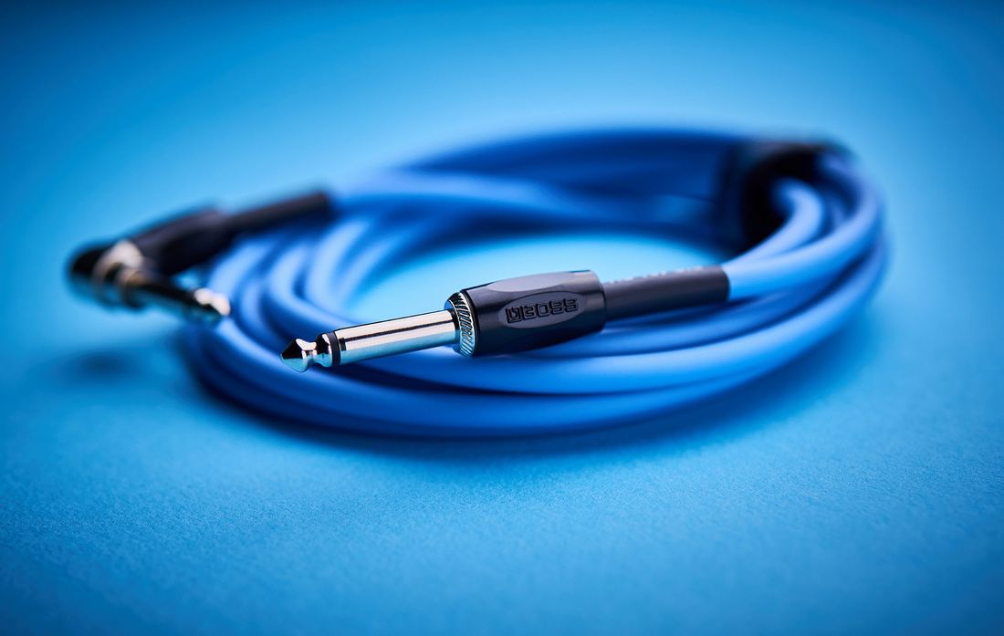 Boss BIC-10A-BU Instrumentkabel, 3M, Blå