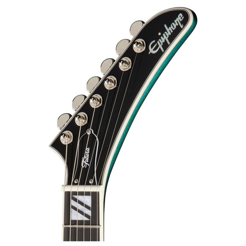 Epiphone Futura Explorer Custom m/ Premium Gigbag, Dragonfly Shift