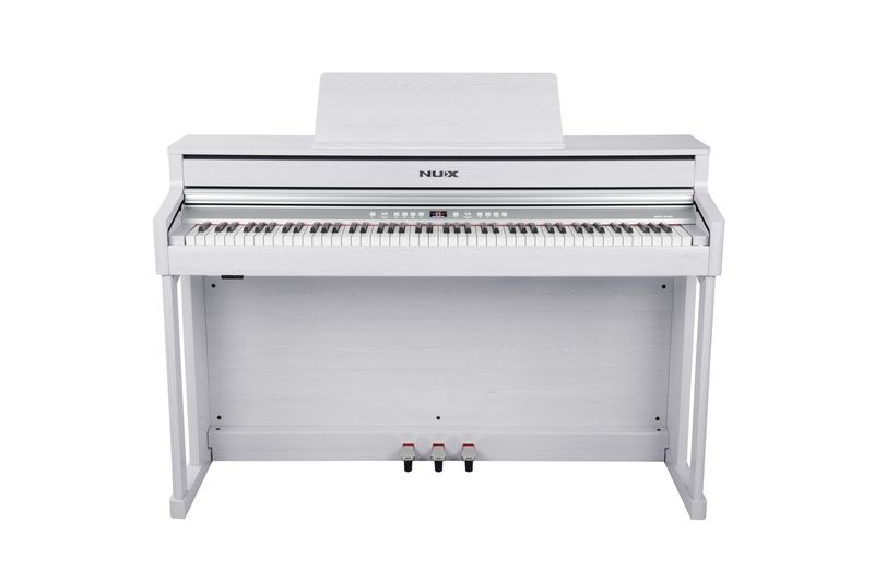 Nux NCK 430 Digital Piano, White