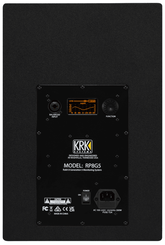 KRK RoKIT RP8G5 Aktiv Studiomonitor med grafisk DSP