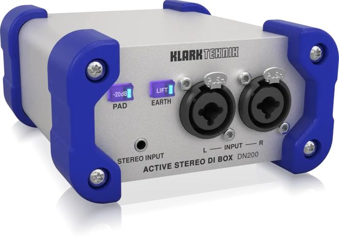 Hovedbilde Klark Teknik DN200 V2 Stereo Active DI-Box