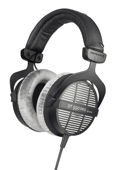 Hovedbilde Beyerdynamic DT 990 PRO hodetelefon, åpen studiomodell, 80 Ohm