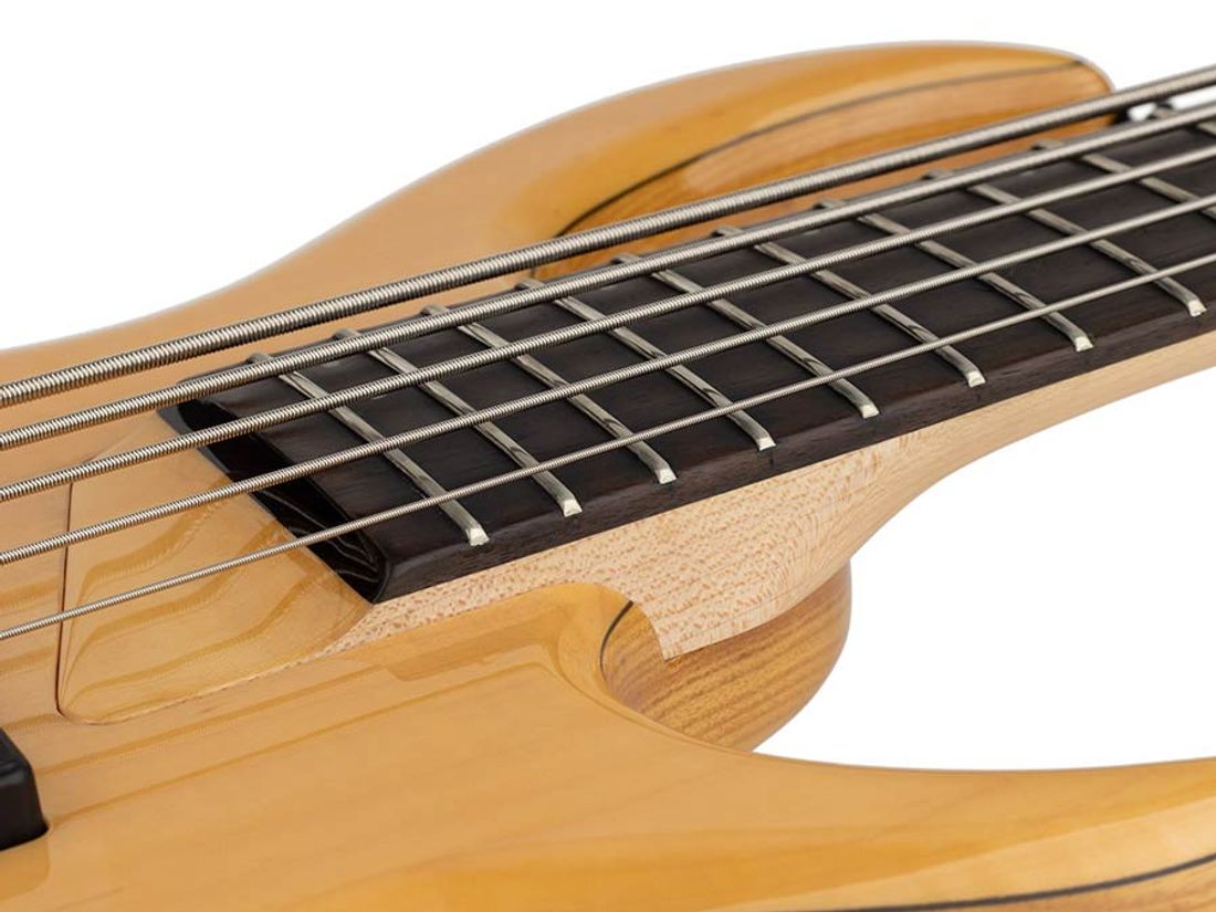 Sire M7+ S5/NT-  2nd Gen Swamp Ash/ Solid Maple 5-string Bass Natural