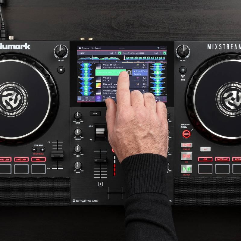 Numark Mixstream Pro+, DJ-kontroller for streaming og Stand Alone bruk