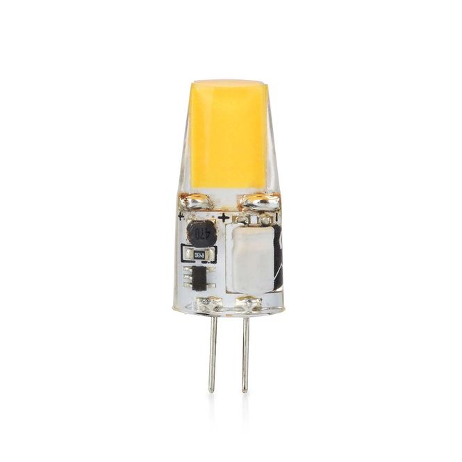 Hovedbilde Nedis LED Lampe G4 , 2W, 200 lm, Varm Hvit - passer inn i de smaleste armaturene