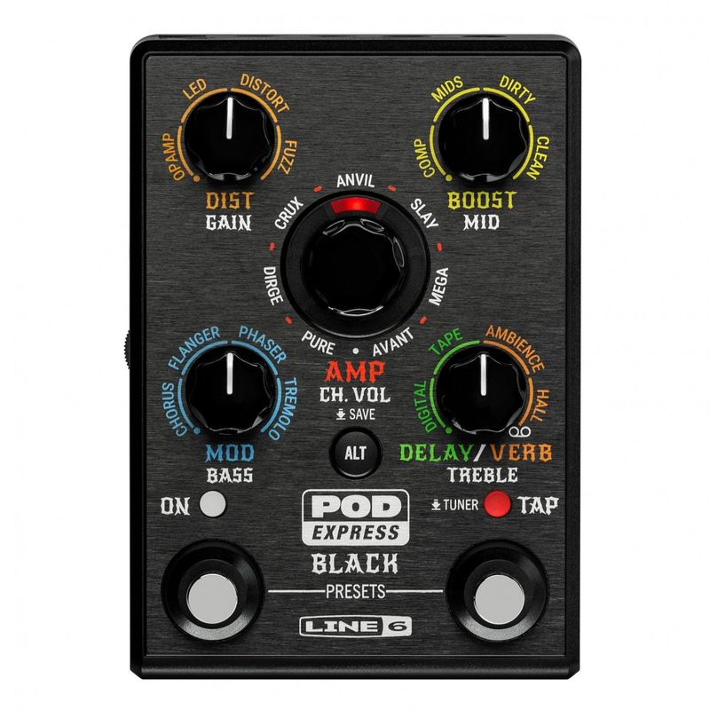 Line 6 POD Express Black Multieffekt for Guitar