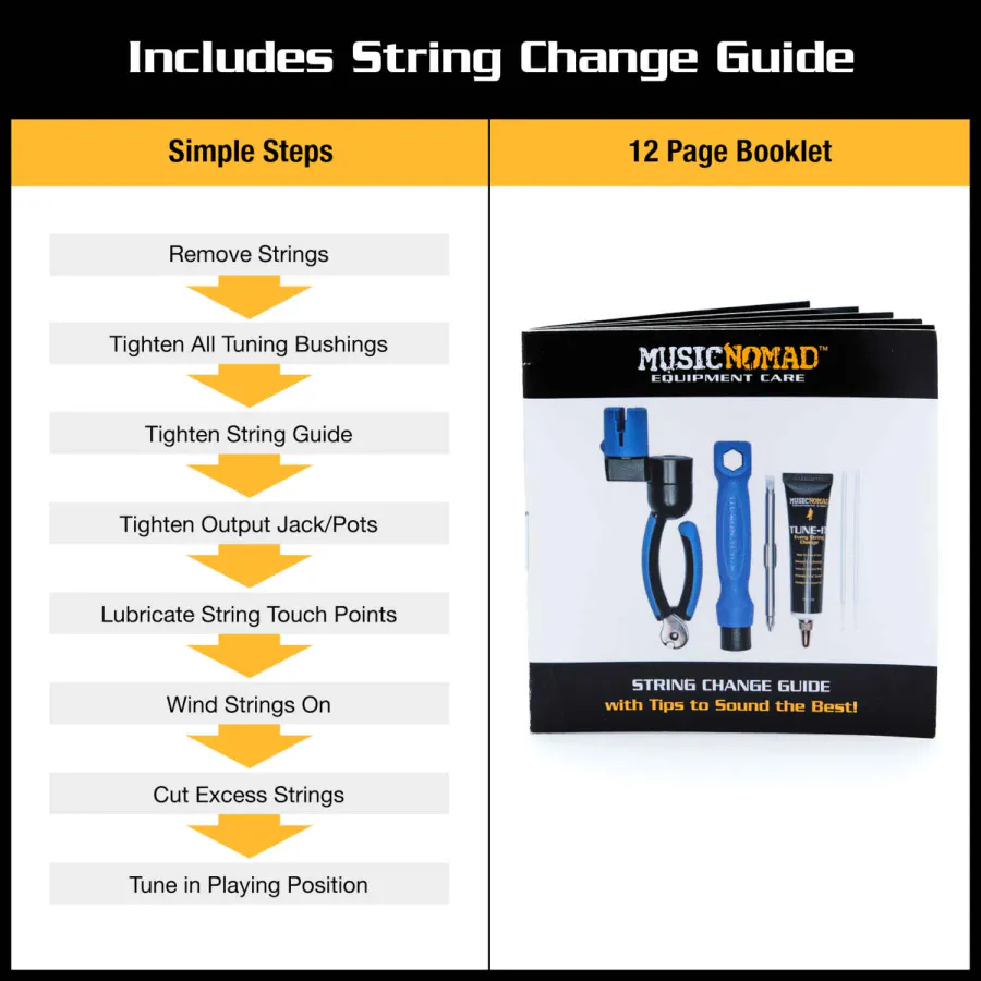 Music Nomad MN218 String Change Tool Kit