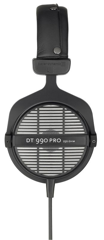 Beyerdynamic DT 990 PRO hodetelefon, åpen studiomodell, 80 Ohm