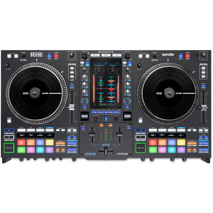 RANE SYSTEM ONE – Alt-i-ett frittstående motorisert DJ-system