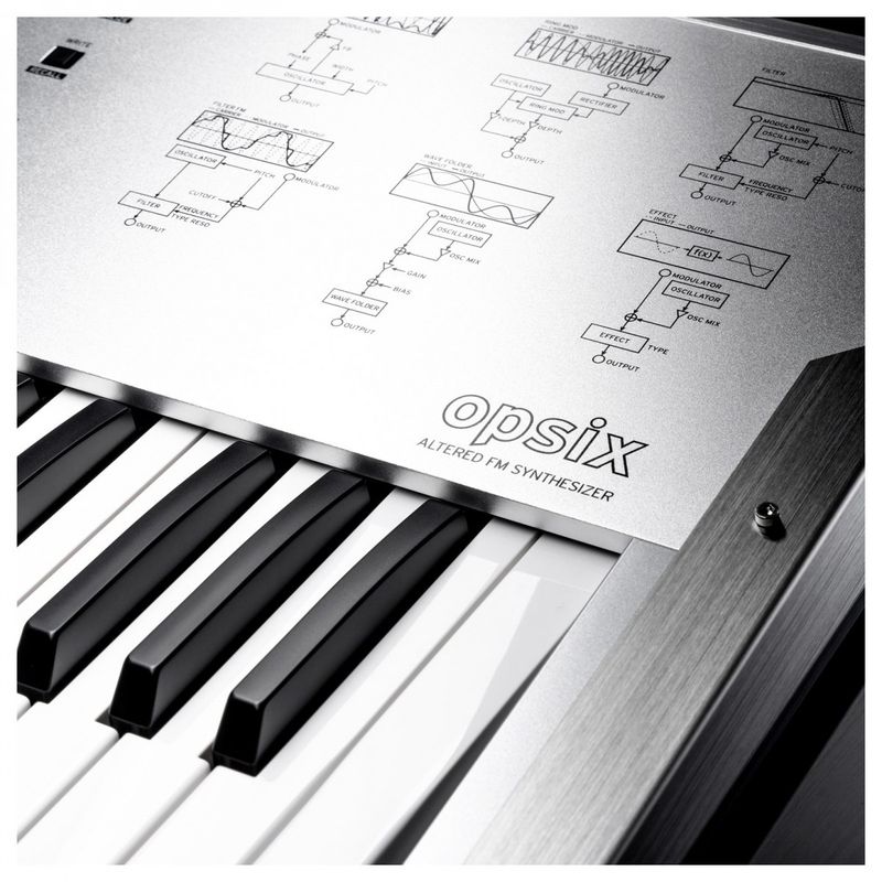 KORG Opsix SE Special Edition Platinum, Synthesizer m/ Hardcase