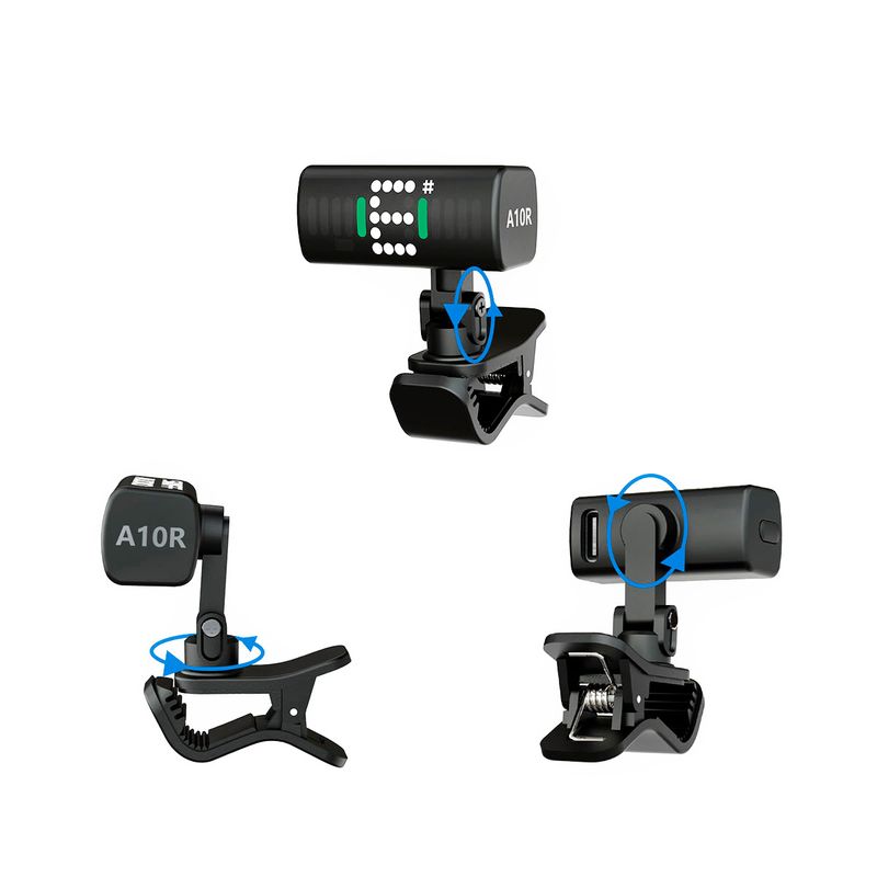 Swiff Audio A10R Clip on Tuner, Oppladbar