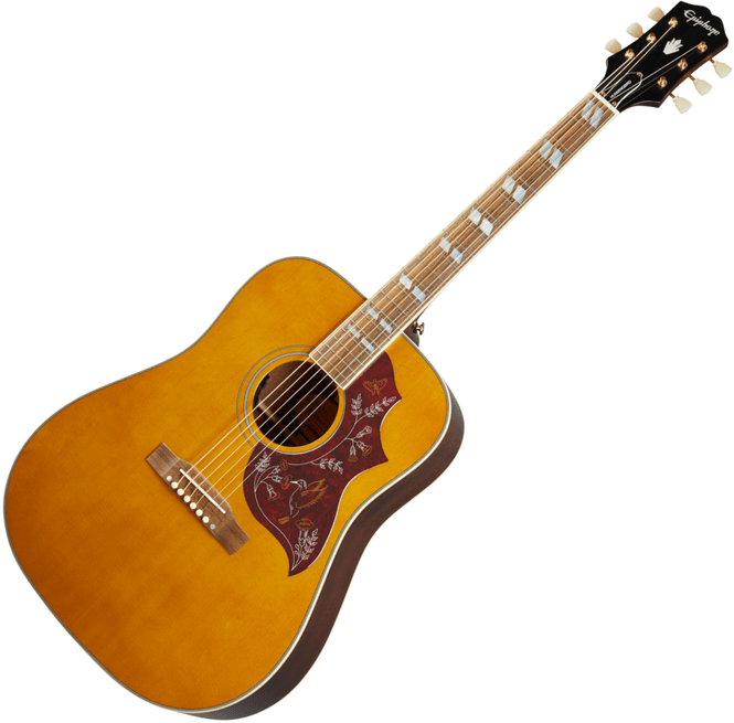 Hovedbilde Epiphone Hummingbird Aged Natural Antique Gloss