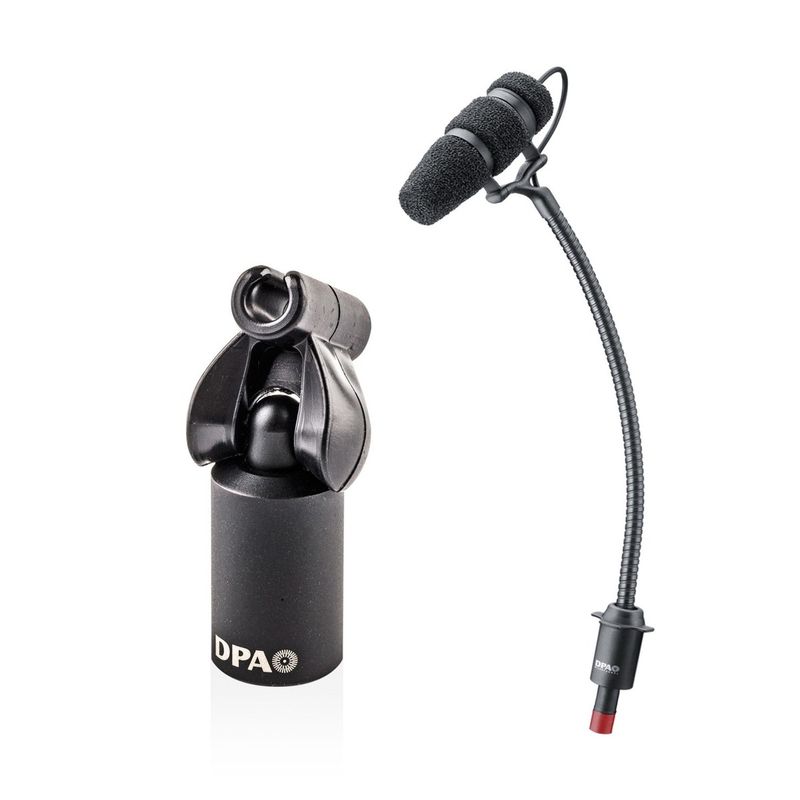 DPA 4099 CORE Mic, Loud SPL med feste for mikrofonstativ, 3/8