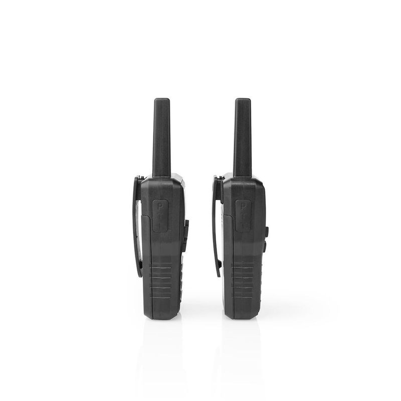 Nedis Walkie-Talkie Set m/ladestasjon, Opp til 10 km, 8 kanaler