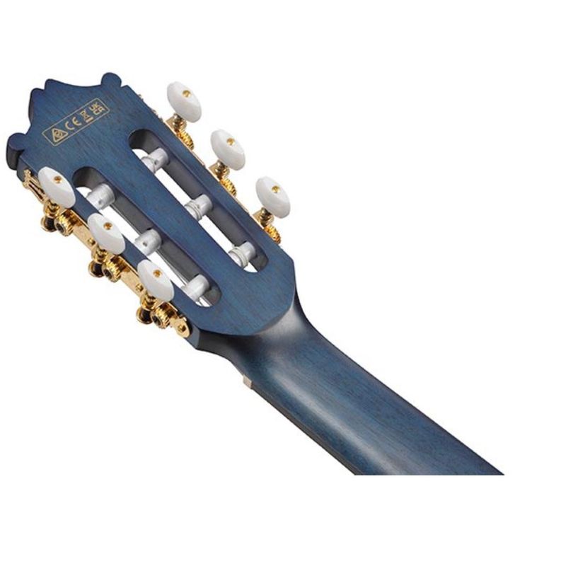 Ibanez GA5FMTCE-OB Nylon m/ preamp, Thin body - Open Pore Blueberry