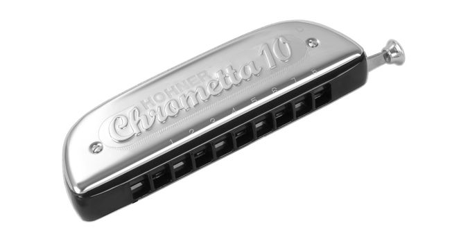 Hovedbilde Hohner Chrometta 10 C kromatisk munnspill