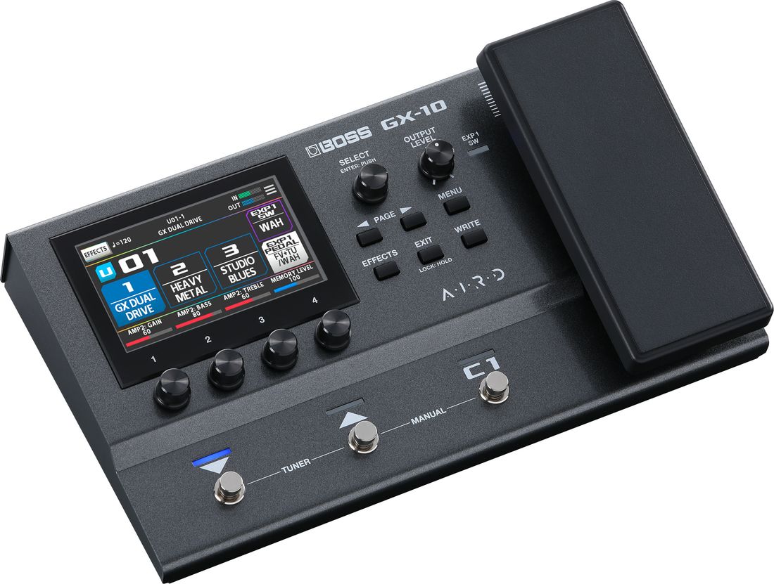 Boss GX-10 Gitar/Bass Effekt Prosessor