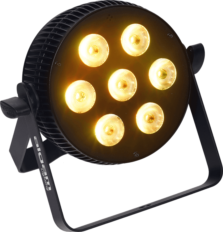 Algam Lighting Slimpar 710 HEX LED floodlight (RGBW + Amber + UV)