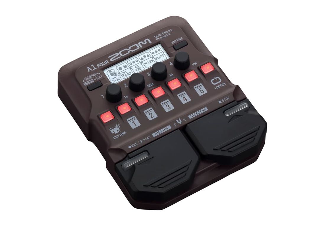 Zoom A1 FOUR Akustisk Gitar Prosessor