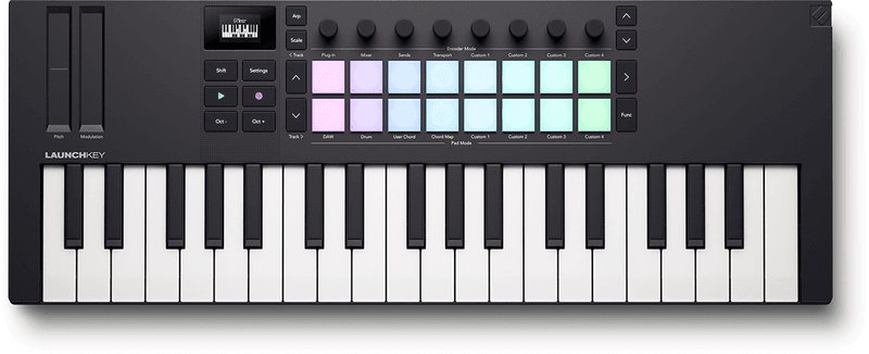 Novation LaunchKEY MINI 37 MK4, USB/MIDI kontroller