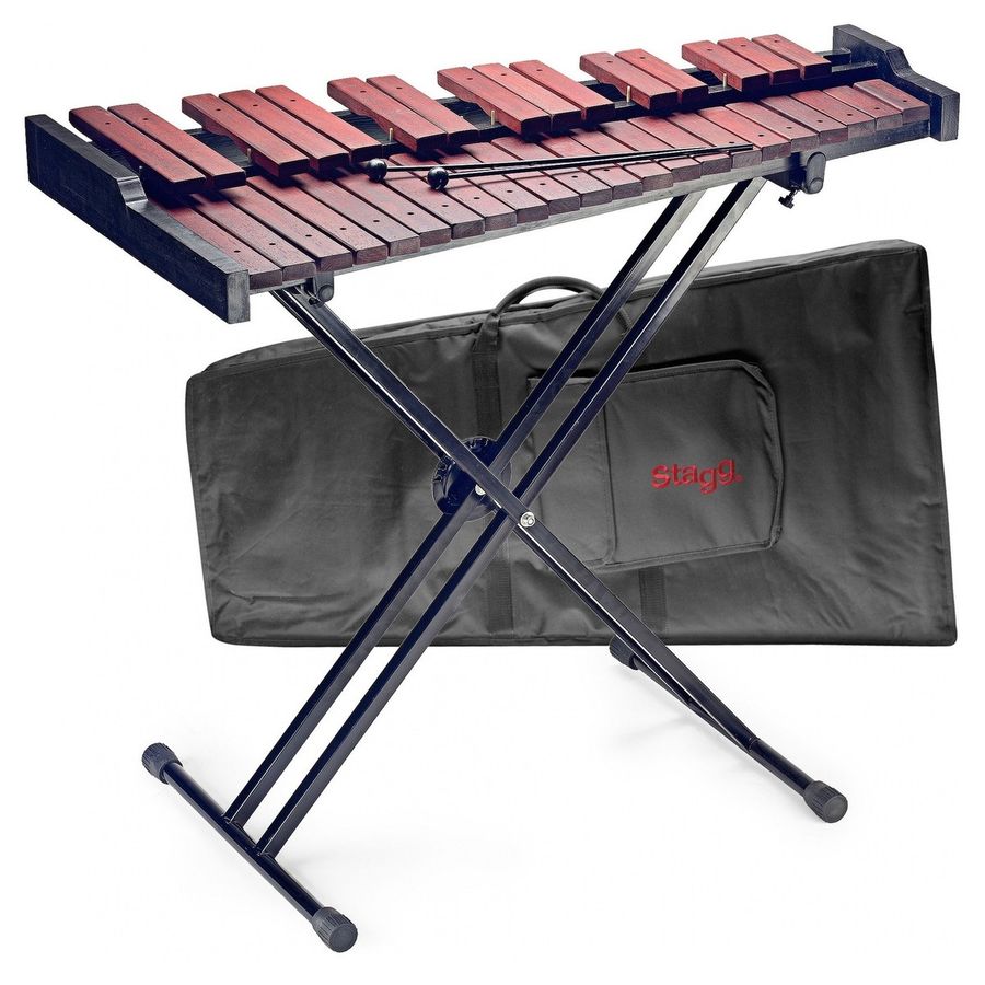 Stagg Xylophone Set 37 m/ stativ og bag
