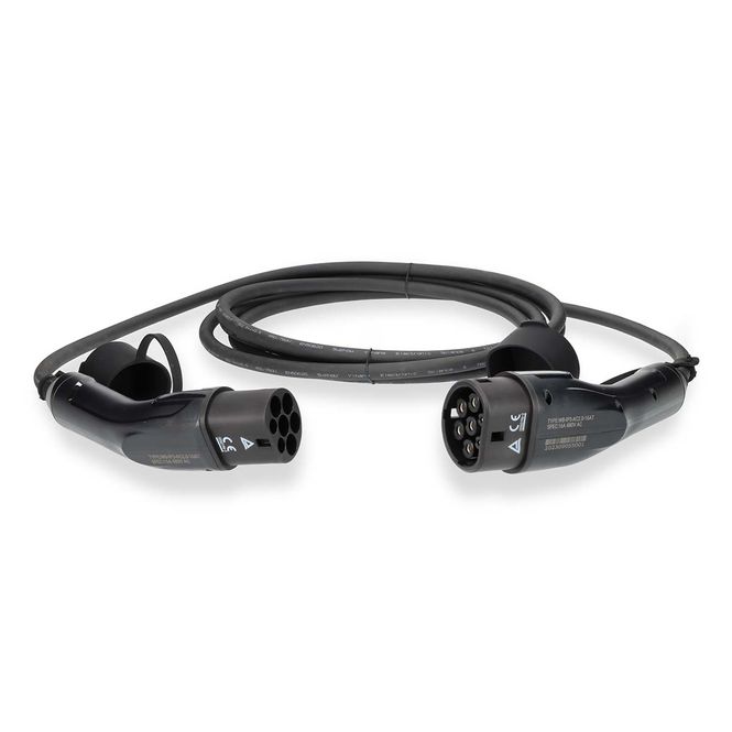 Hovedbilde Nedis Ladekabel Type 2, 3-fase, 16A, 11KW , 5 m, IP 55