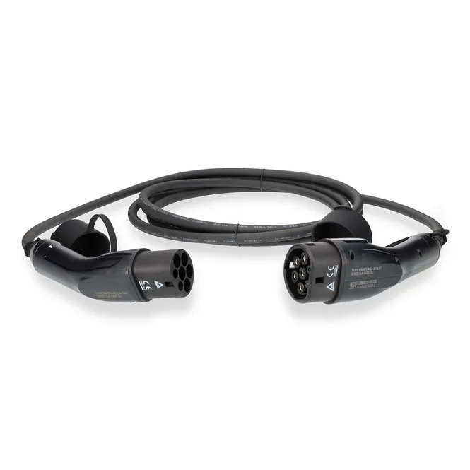 Hovedbilde Nedis Ladekabel Type 2, 3-fase, 16A, 11KW , 5 m, IP 55