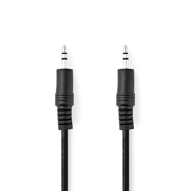 Hovedbilde Nedis Stereo lydkabel, mini stereo jack, 3.5mm, 1,0 meter - CAGT22000BK10