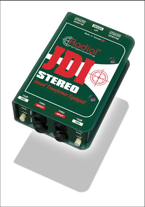 Hovedbilde Radial JDI Jensen Stereo Passive Direct Box