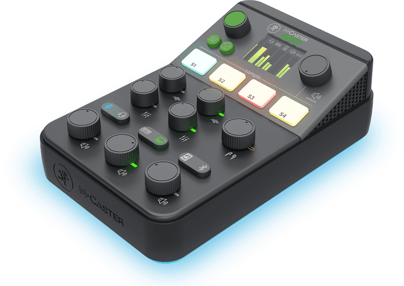 Mackie M-Caster-Studio, Desktop Live Streaming Mixer with display