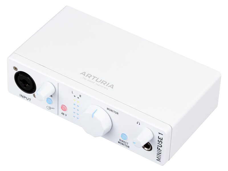 ARTURIA Minifuse 1 USB Audio interface, White