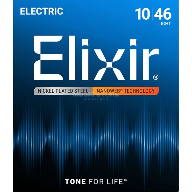 Hovedbilde Elixir 12052 Electric Guitar Nanoweb 010-046