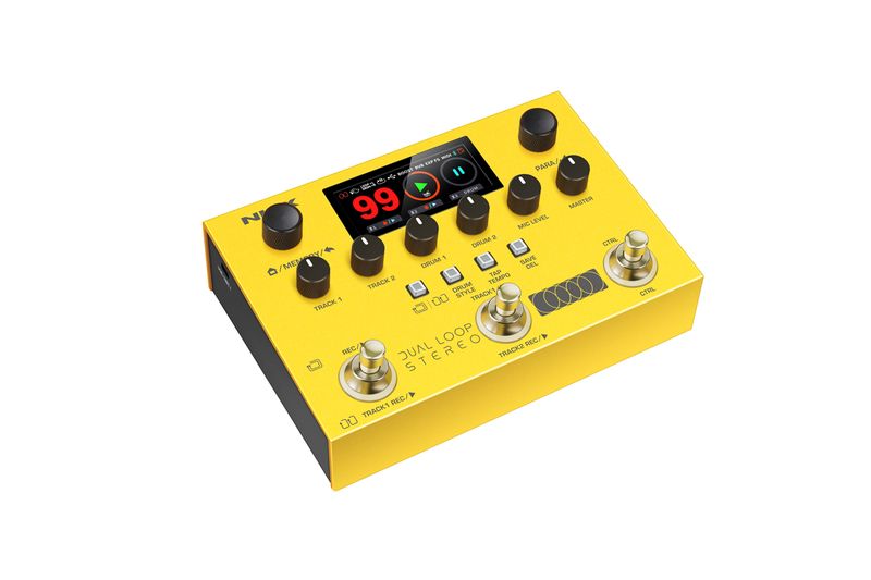 NUX Dual Loop Stereo, trommemaskin og looper