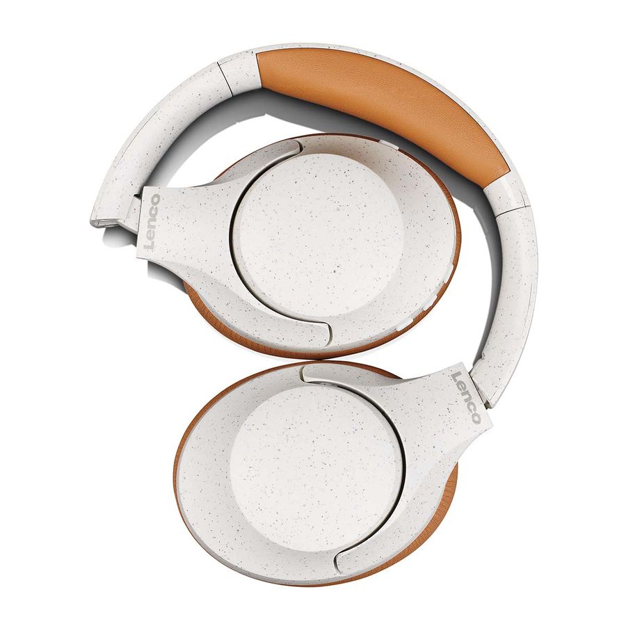 Lenco trådløse hodetelefoner m/Active Noise Cancelling, 60 timer batteritid