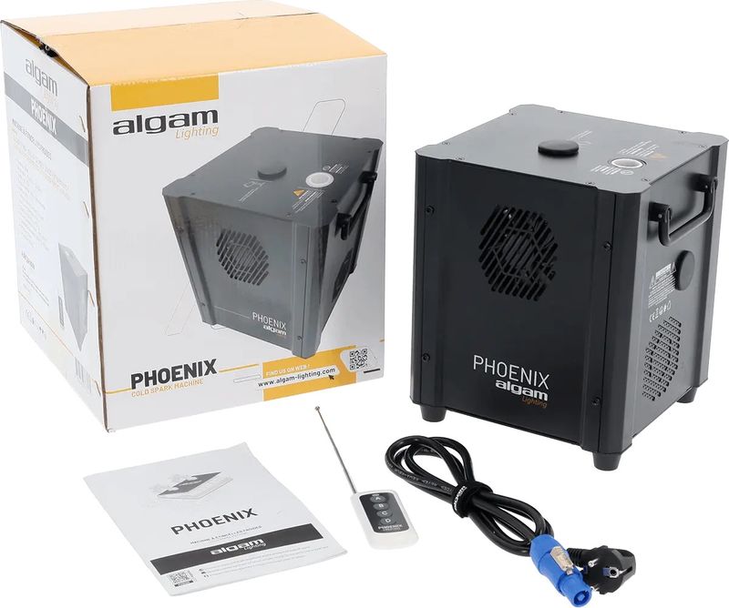 Algam Lighting Phoenix, Pyro / Cold Spark Machine